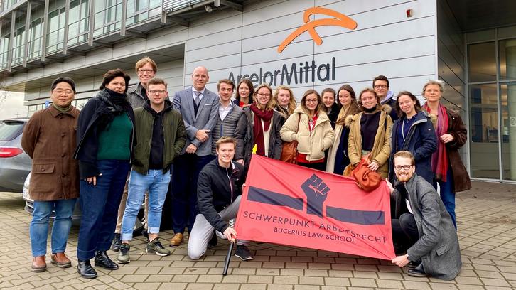 Arbeitsrechtliche Exkursion ins Stahlwerk Arbeitsrechtliche Exkursion ins Stahlwerk