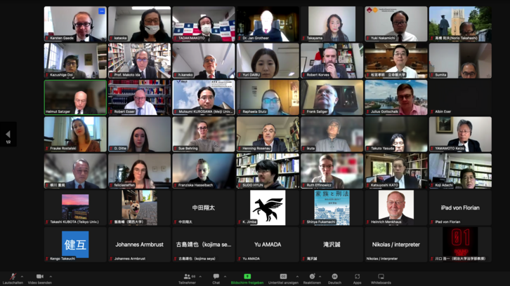 1st German-Japanese Online Conference on Criminal Law 