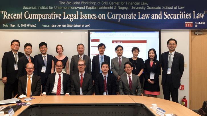 Dritter gemeinsamer Workshop des IUKR, der SNU und der Nagoya University in Korea