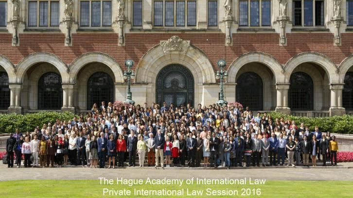 Karsten Thorn at The Hague Academy of International Law