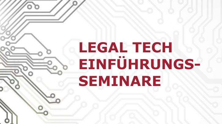 Die Roadshow zur Legal Tech-Strategie ist zurück Die Roadshow zur Legal Tech-Strategie ist zurück