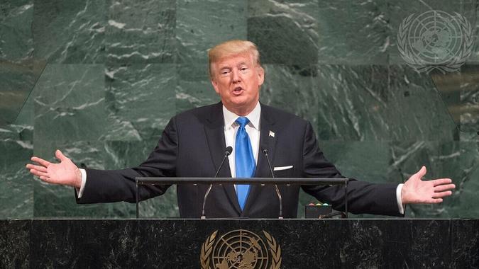 Trump - again. Donald Trump und die UN
