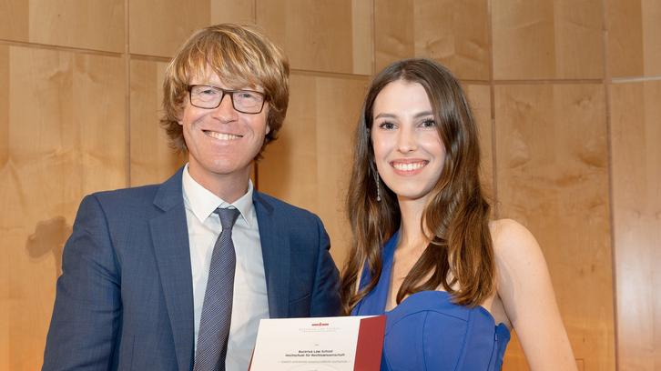 Melissa Gulde erhält Montblanc-Preis für Bachelorarbeit