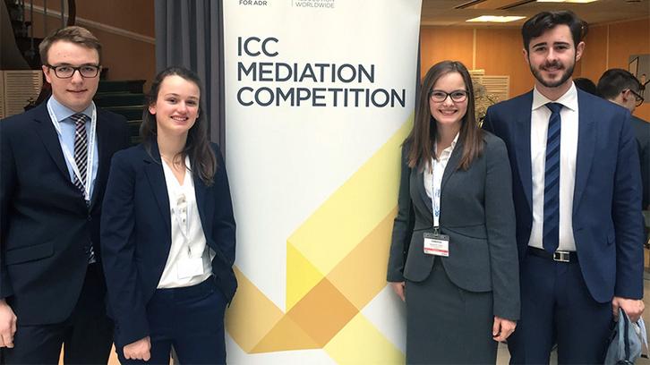 Bucerius Mediation Team Reaches Quarter Finals at ICC Competition
