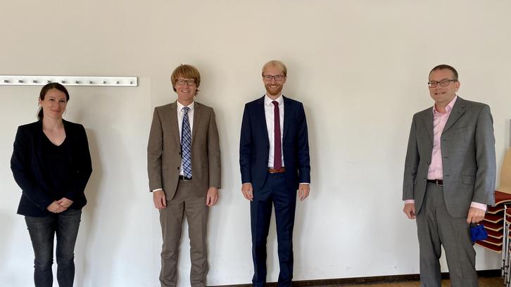 Abschluss des Promotionsverfahrens von Matthias Münder Abschluss des Promotionsverfahrens von Matthias Münder