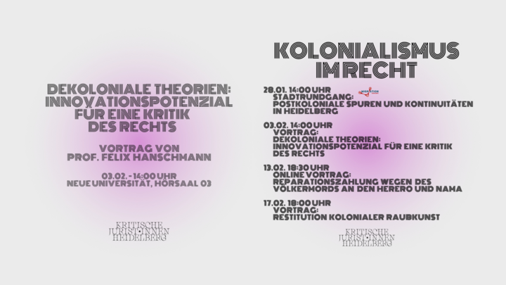 Dekoloniale Theorien: Innovationspotential für eine Kritik des Rechts?