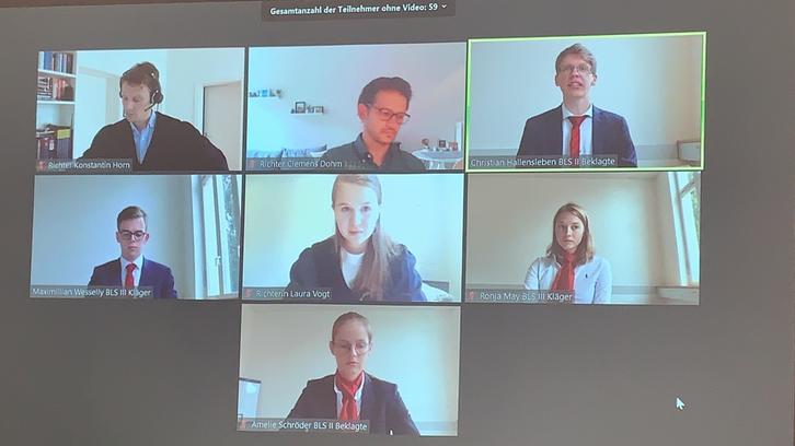 Erster digitaler Soldan-Pre-Moot an der Bucerius Law School Erster digitaler Soldan-Pre-Moot an der Bucerius Law School
