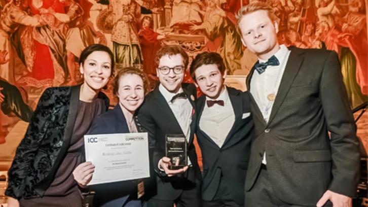Bucerius Law School mediation team wins award at ICC Mediation Competition