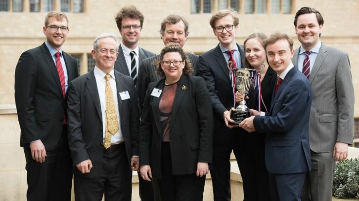 Team der Bucerius Law School gewinnt „15th Annual Oxford International IP Law Moot Competition”