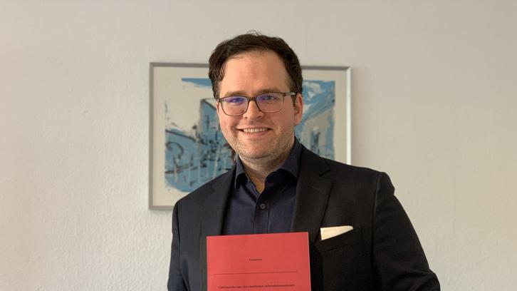 Andreas Glock schließt Promotionsvorhaben erfolgreich ab