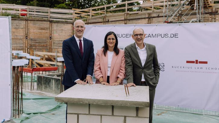 ZEIT STIFTUNG BUCERIUS erweitert Bucerius Law School – Neubau gestartet ZEIT STIFTUNG BUCERIUS erweitert Bucerius Law School – Neubau gestartet