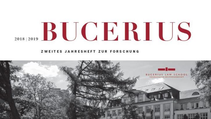 Zweites Jahresheft zur Forschung der Bucerius Law School erschienen
