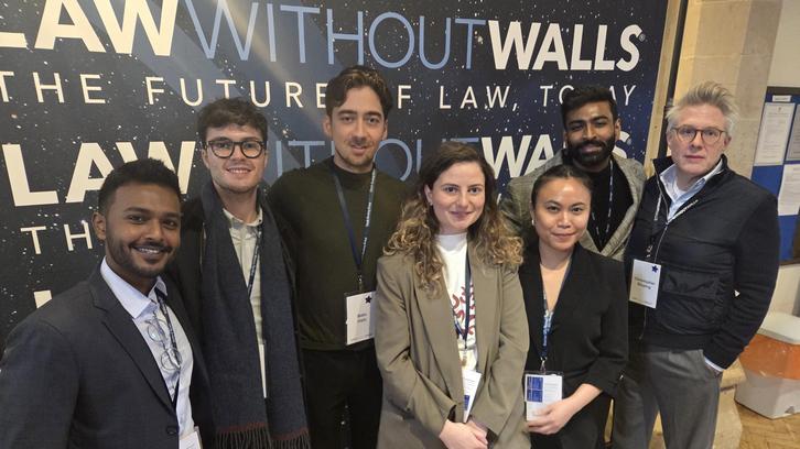 MLB student Liza Kipiani at Law Without Walls in Buckingham, UK