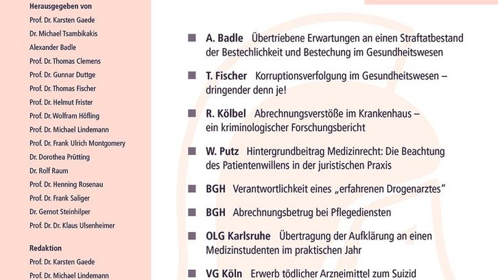 Erste Ausgabe der medstra erschienen