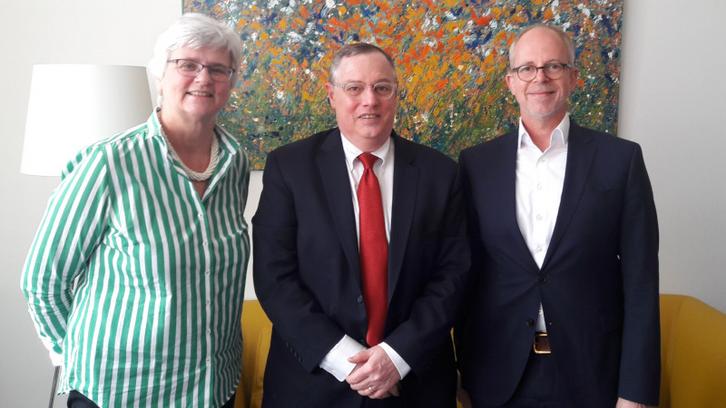 Professor Wirth from Boston College visits Bucerius