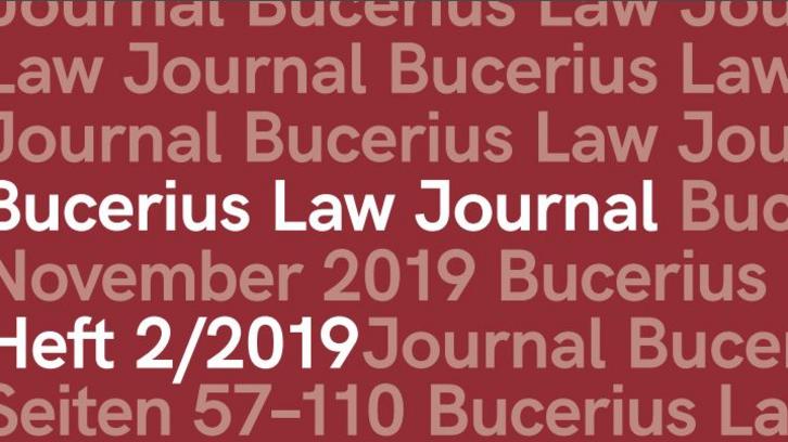 Bucerius Law Journal - Call for Papers